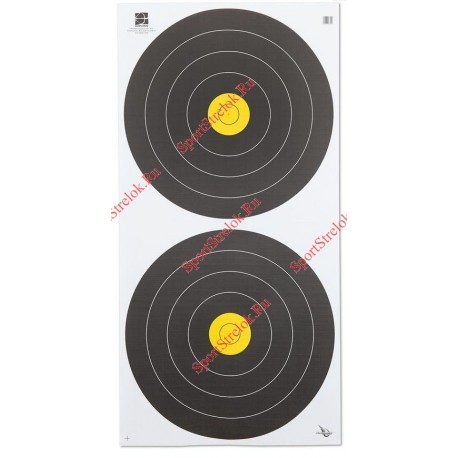 Мишень Avalon FIELD 40CM 2-SPOT из Армированной бумаги